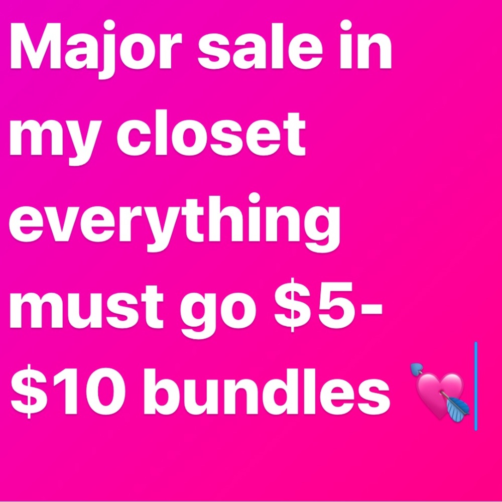 Everything must go!!!!!